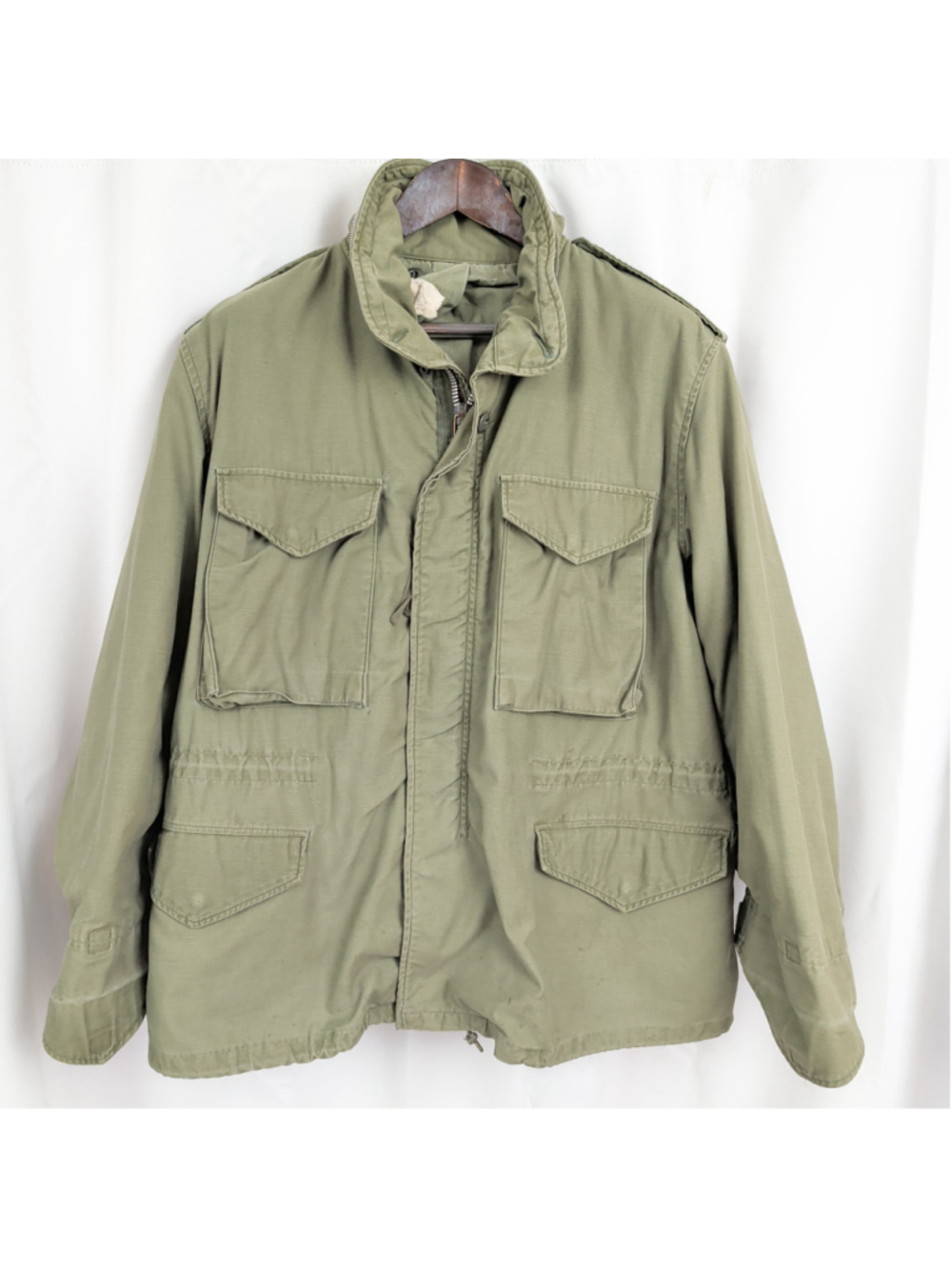 Vintage US Military Cold Weather Field Coat Large Short